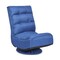 5-Position Folding Floor Gaming Chair with 360 Degrees Swivel Base Suitable for Any Room